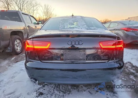 2015 Audi A6 Premium Plus из США, поврежденный, VIN WAUGFAFC0FN033464